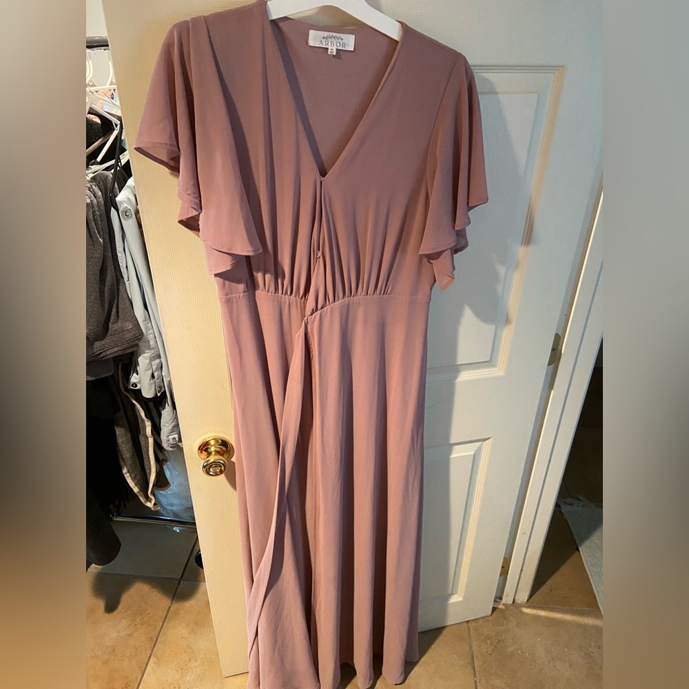 Arbor wrap dress